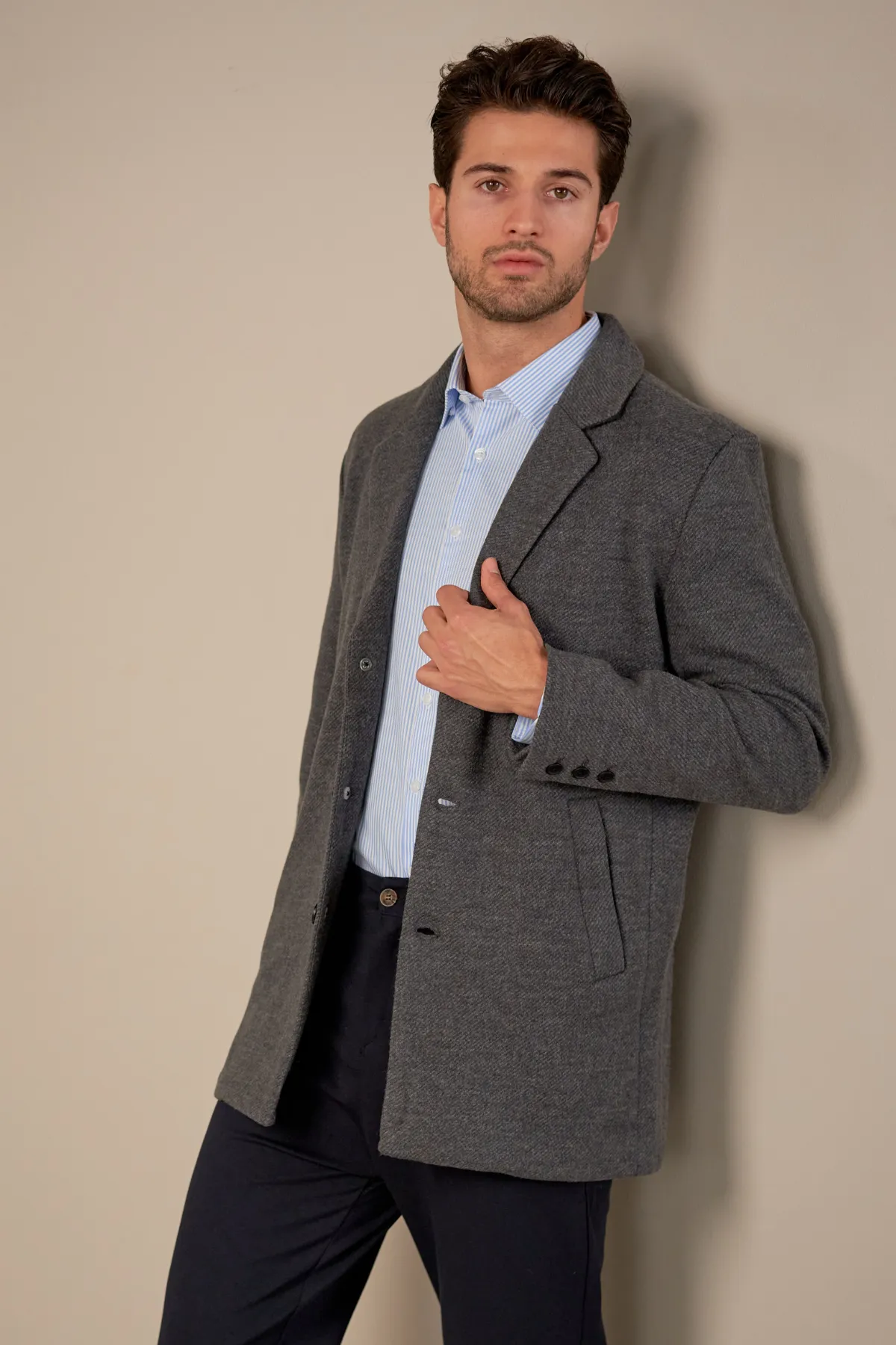 Classic Coat - Grey