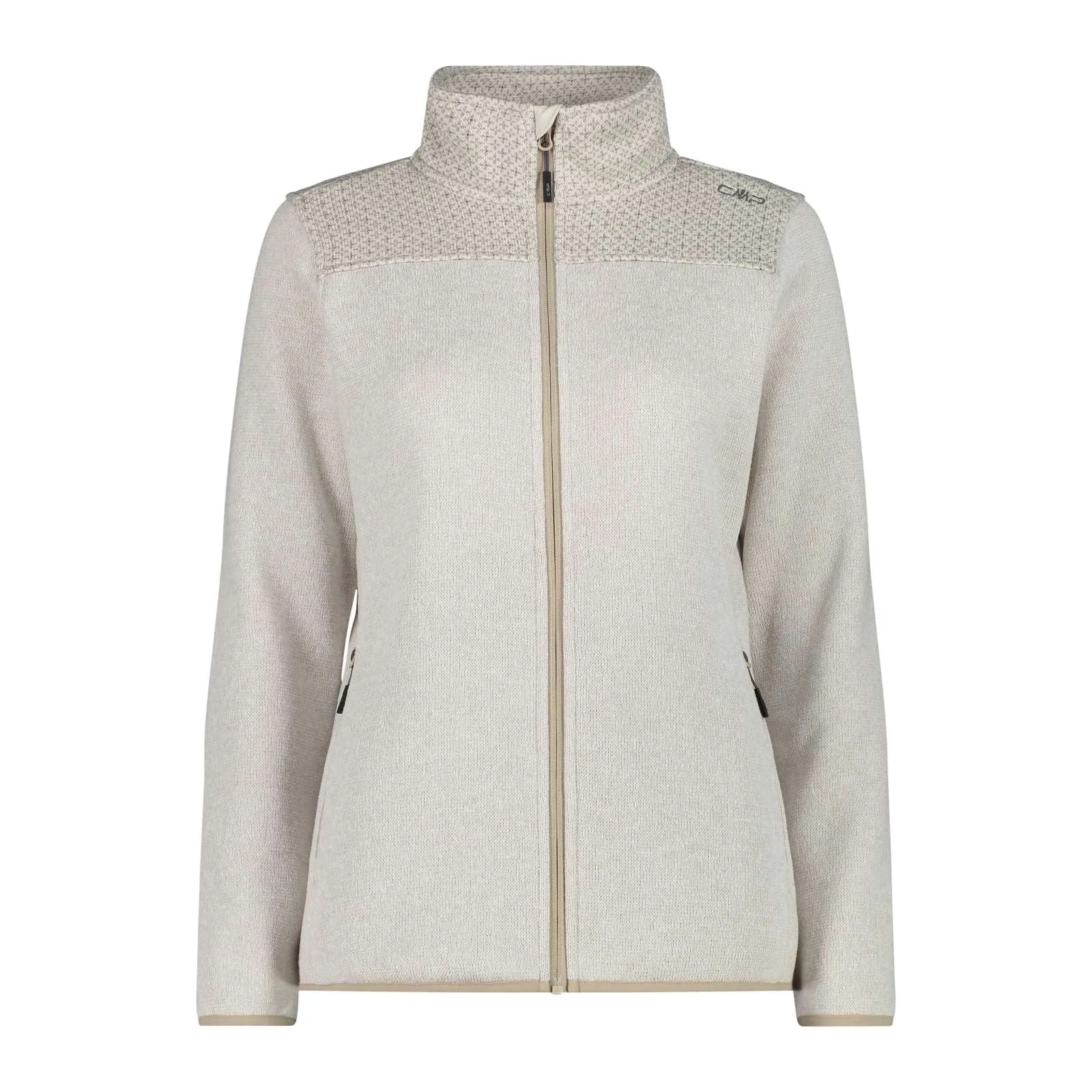 CMP Womens Knit Tech Full Zip Fleece
