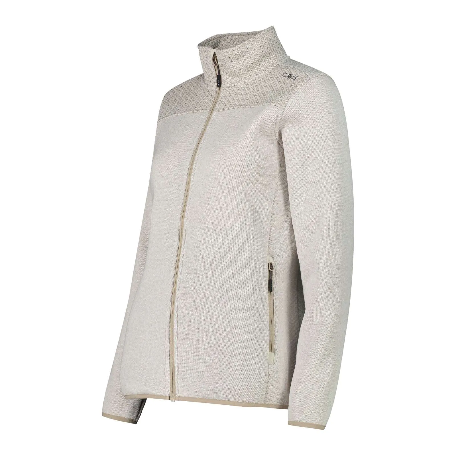 CMP Womens Knit Tech Full Zip Fleece