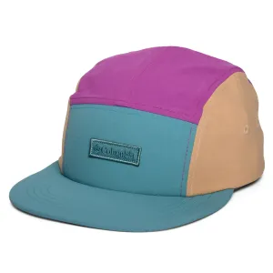 Columbia Hats Creek Side 5 Panel Cap - Teal-Purple-Tan