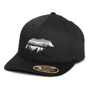 Columbia Hats Scenic Stroll Lost Lager 110 Flexfit Snapback Cap - Black