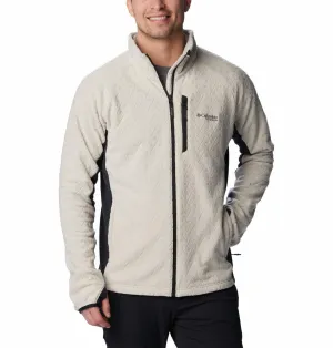 Columbia Men Beige Omni-Wick Titan Pass 3.0 Fleece Jacket