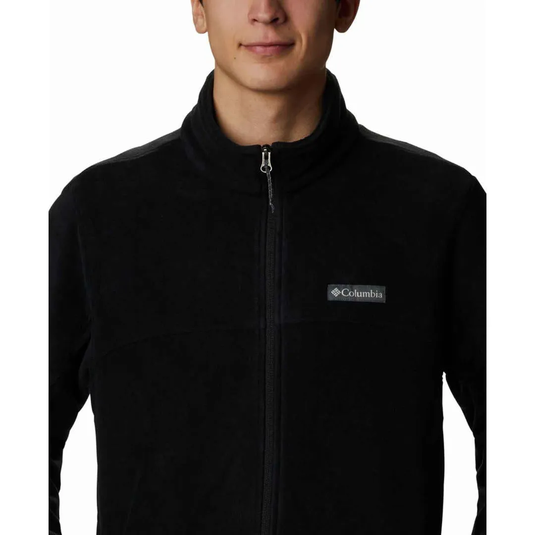 Columbia Men Black Basin Trail III Full Zip Fleece Jacket