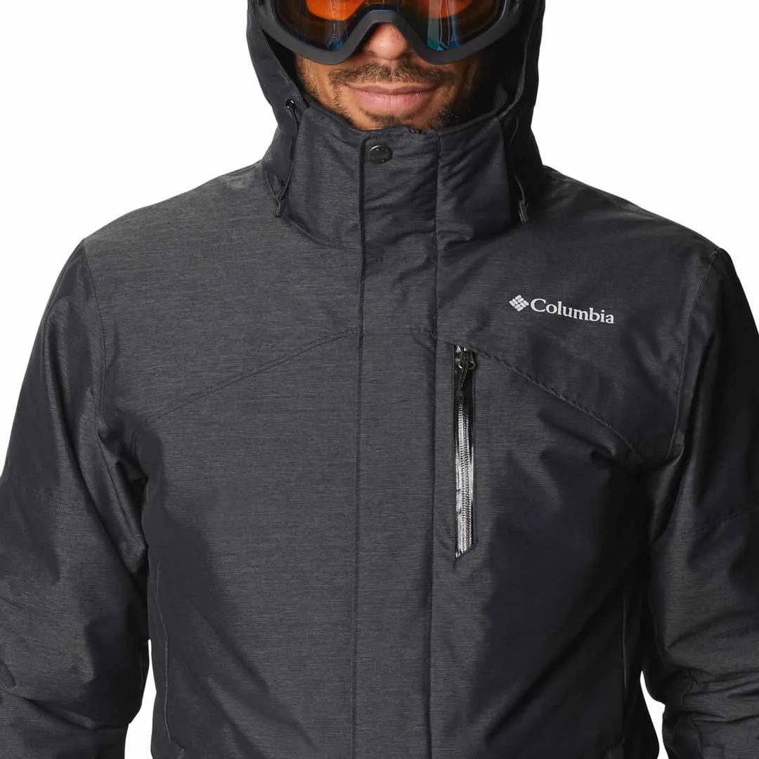 Columbia Men Black Omni-Heat Reflective Last Tracks Jacket