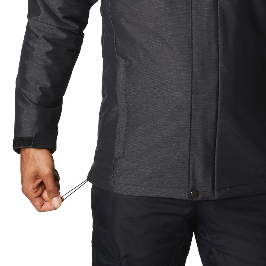Columbia Men Black Omni-Heat Reflective Last Tracks Jacket