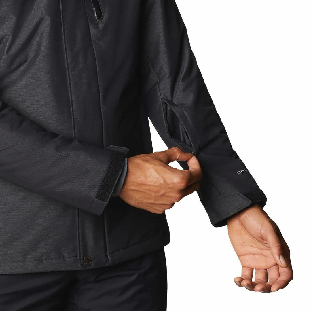 Columbia Men Black Omni-Heat Reflective Last Tracks Jacket