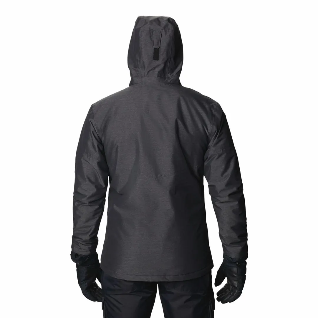 Columbia Men Black Omni-Heat Reflective Last Tracks Jacket