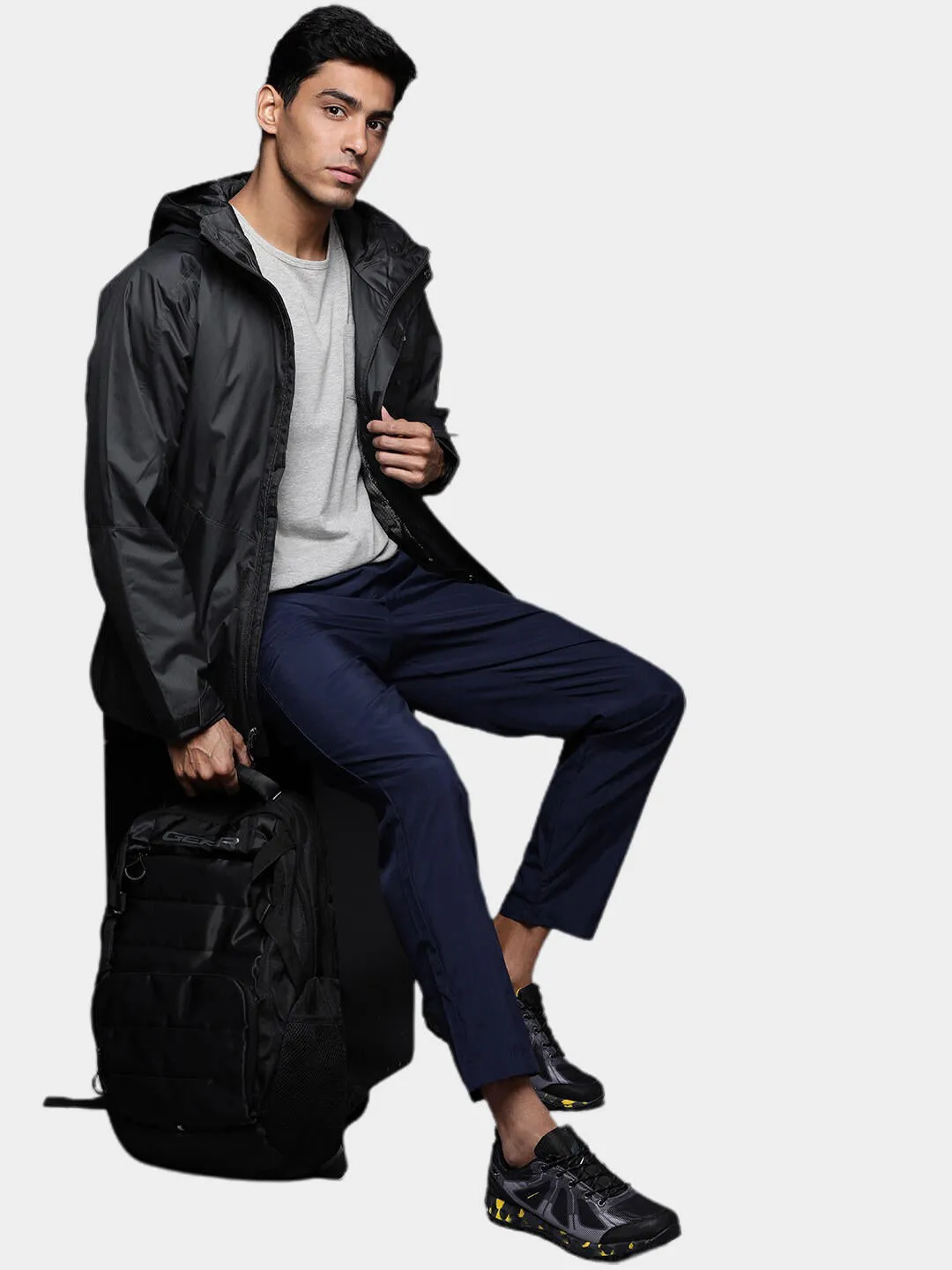 Columbia Men Black Omni-Heat Reflective Valley Point Jacket