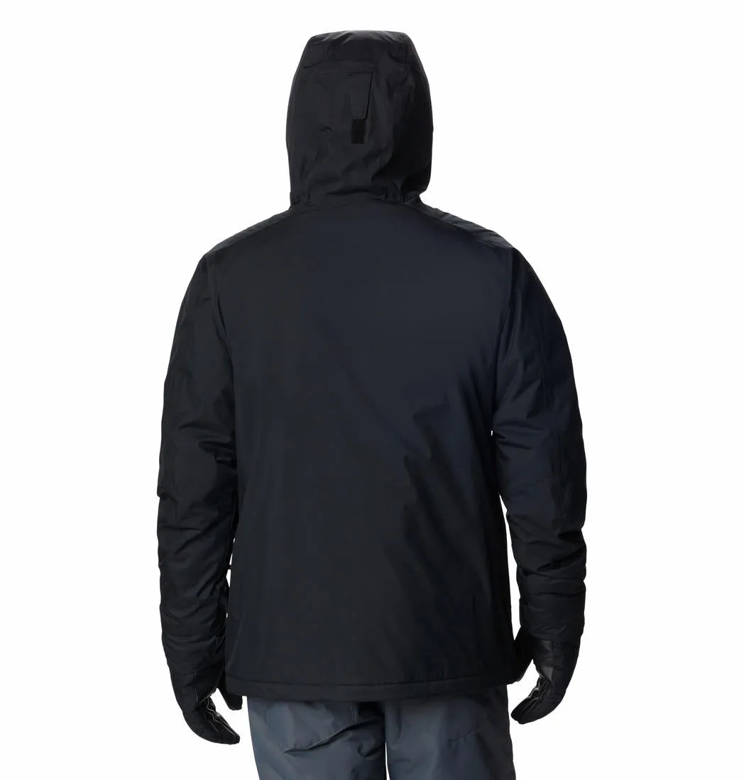Columbia Men Black Omni-Heat Reflective Valley Point Jacket