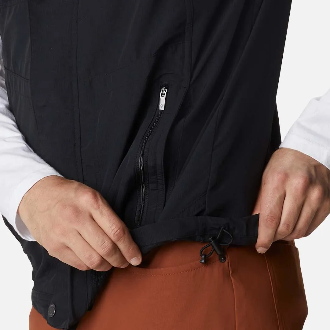 Columbia Men Black Omni-Wick Silver Ridge II Gillet
