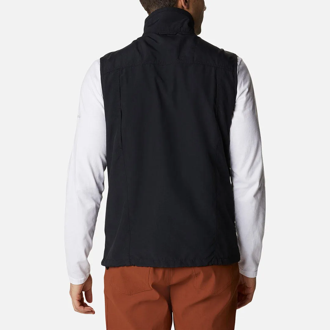 Columbia Men Black Omni-Wick Silver Ridge II Gillet