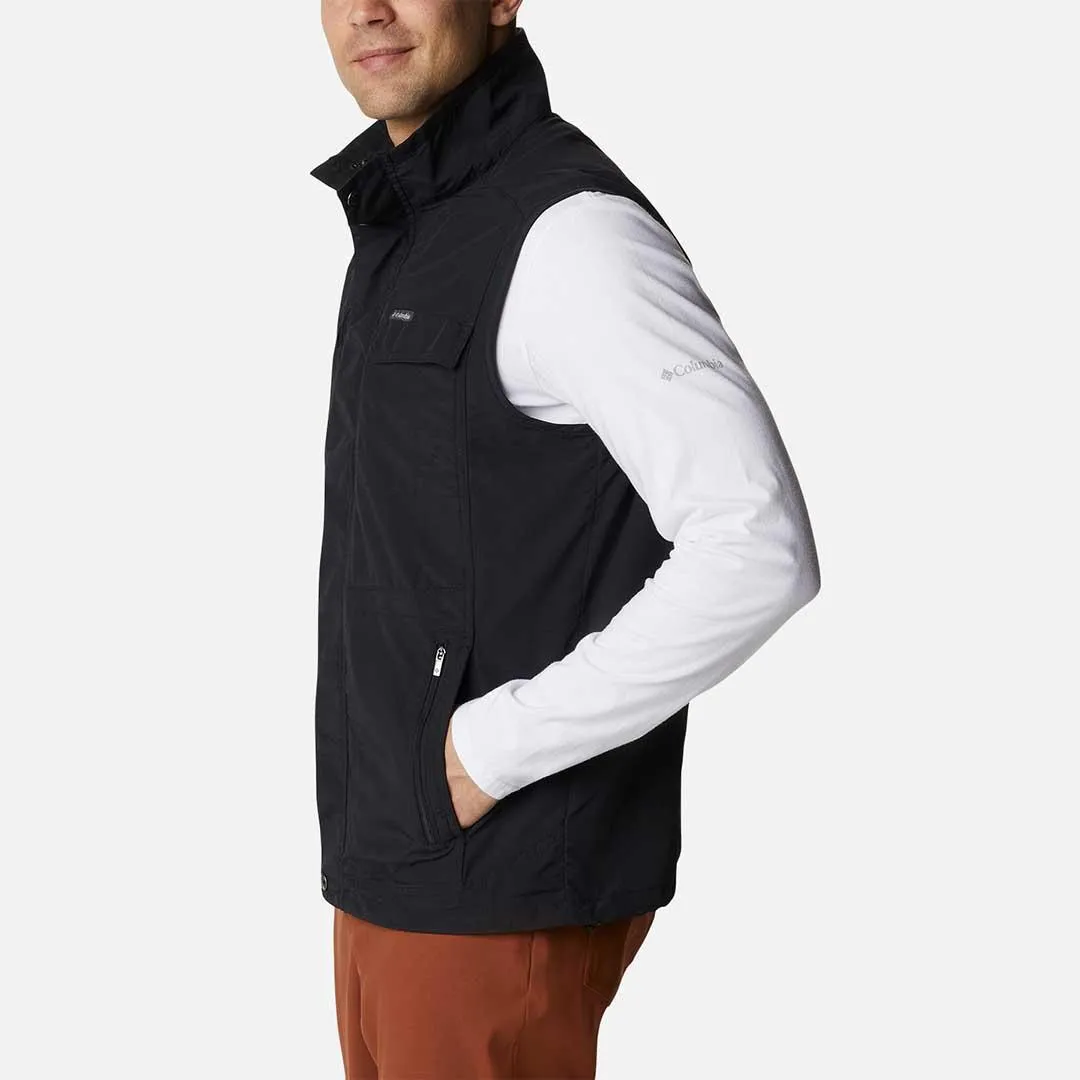 Columbia Men Black Omni-Wick Silver Ridge II Gillet