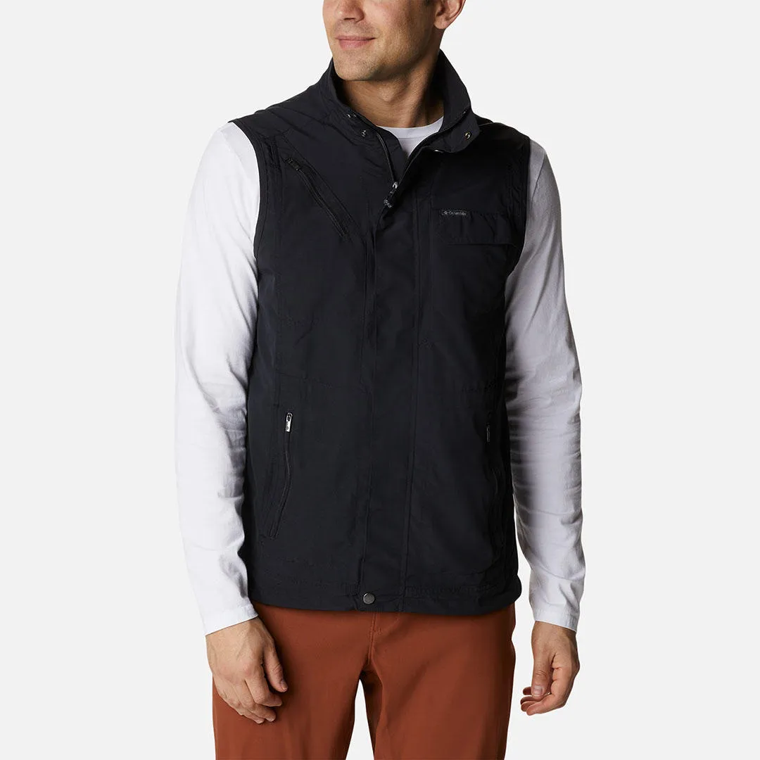 Columbia Men Black Omni-Wick Silver Ridge II Gillet