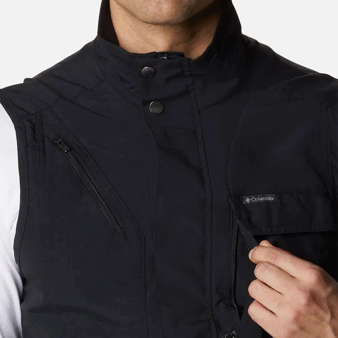 Columbia Men Black Omni-Wick Silver Ridge II Gillet