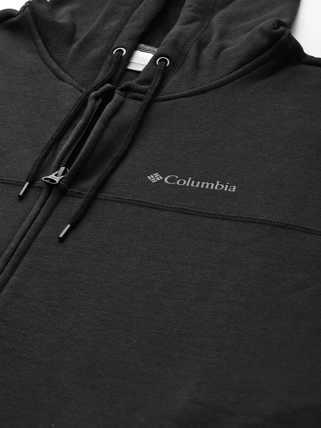 Columbia Men Black Sun Protection M Logo Fleece Jacket