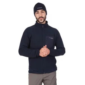 Columbia Men Blue Omni-Wick Titan Pass 2.0 II Fleece Jacket