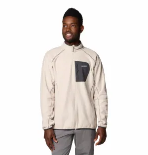 Columbia Men Brown Omni-Heat Helix Outdoor Tracks II Fleece Jacket