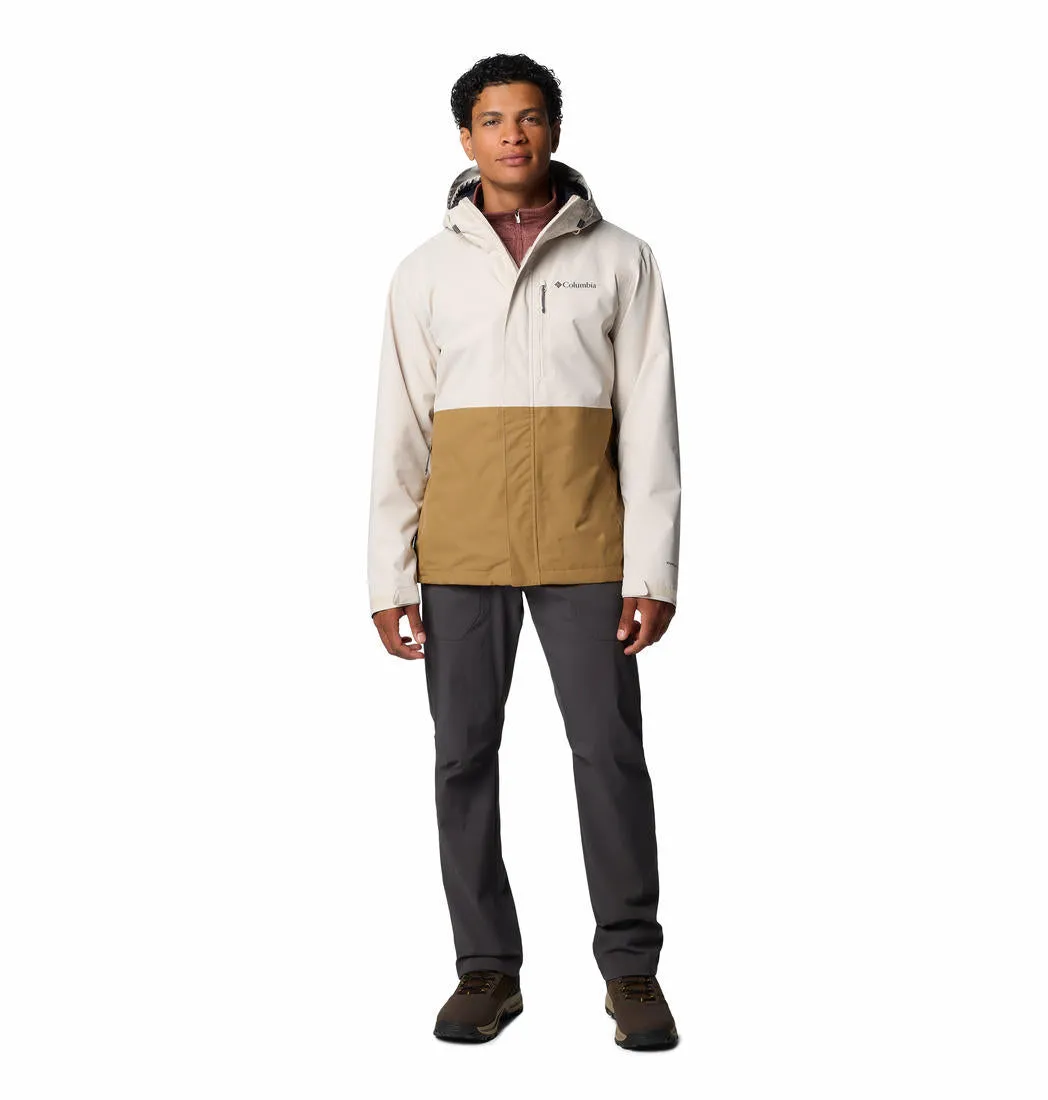 Columbia Men Brown Omni-Tech Hikebound II Waterproof Rain Jacket