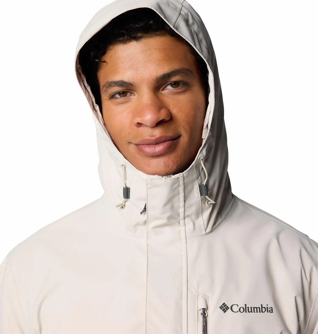 Columbia Men Brown Omni-Tech Hikebound II Waterproof Rain Jacket