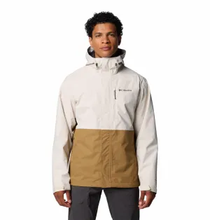 Columbia Men Brown Omni-Tech Hikebound II Waterproof Rain Jacket