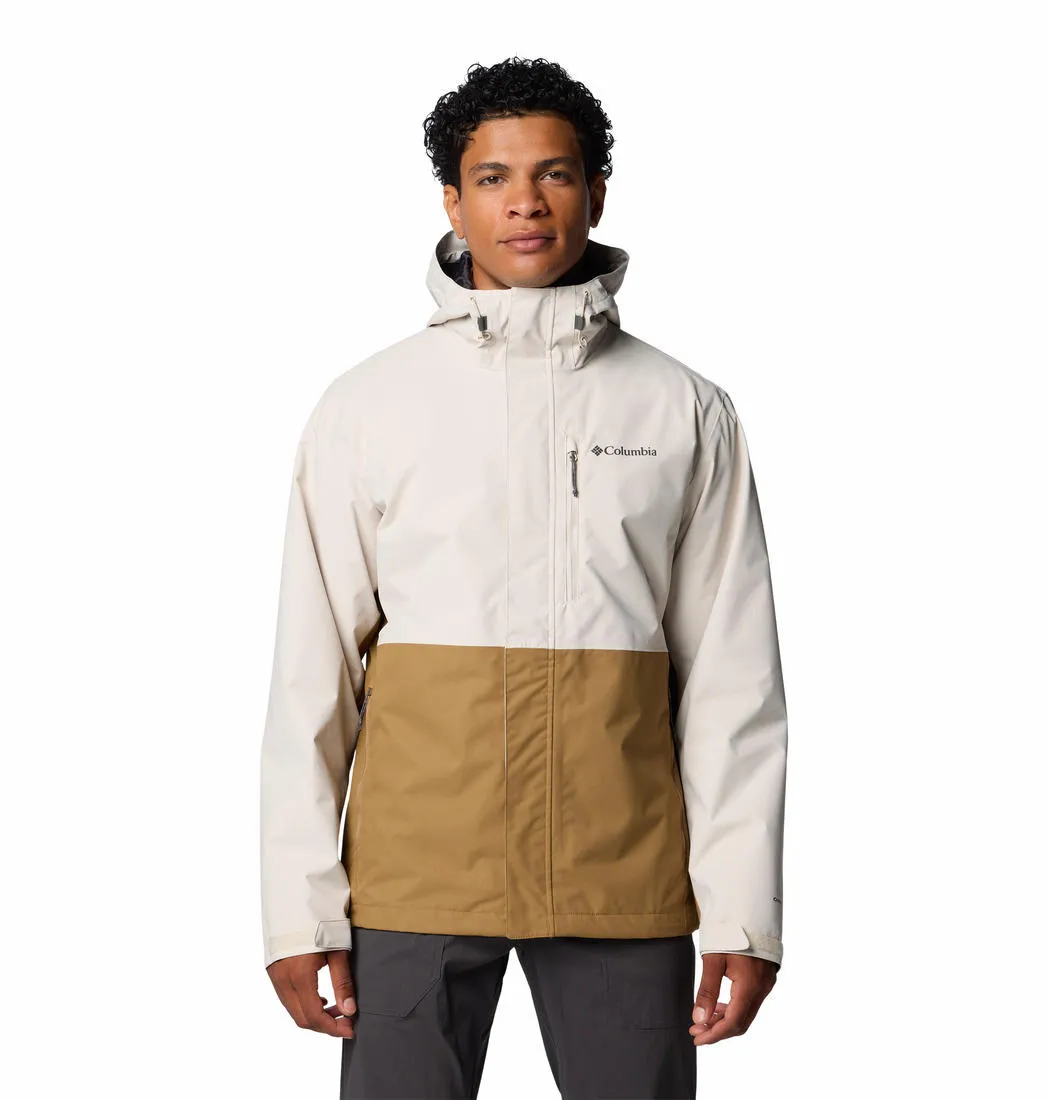 Columbia Men Brown Omni-Tech Hikebound II Waterproof Rain Jacket