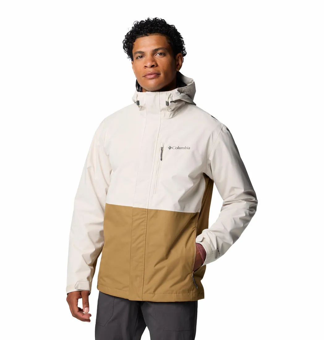 Columbia Men Brown Omni-Tech Hikebound II Waterproof Rain Jacket