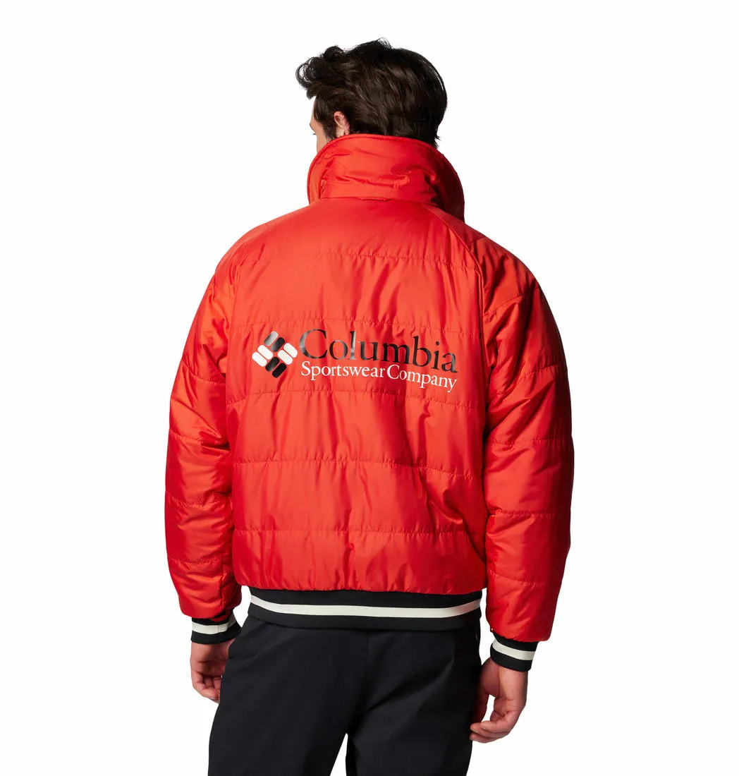 Columbia Men Brown Omni-Tech Powderkeg II Remastered Inetrchangeable Jacket