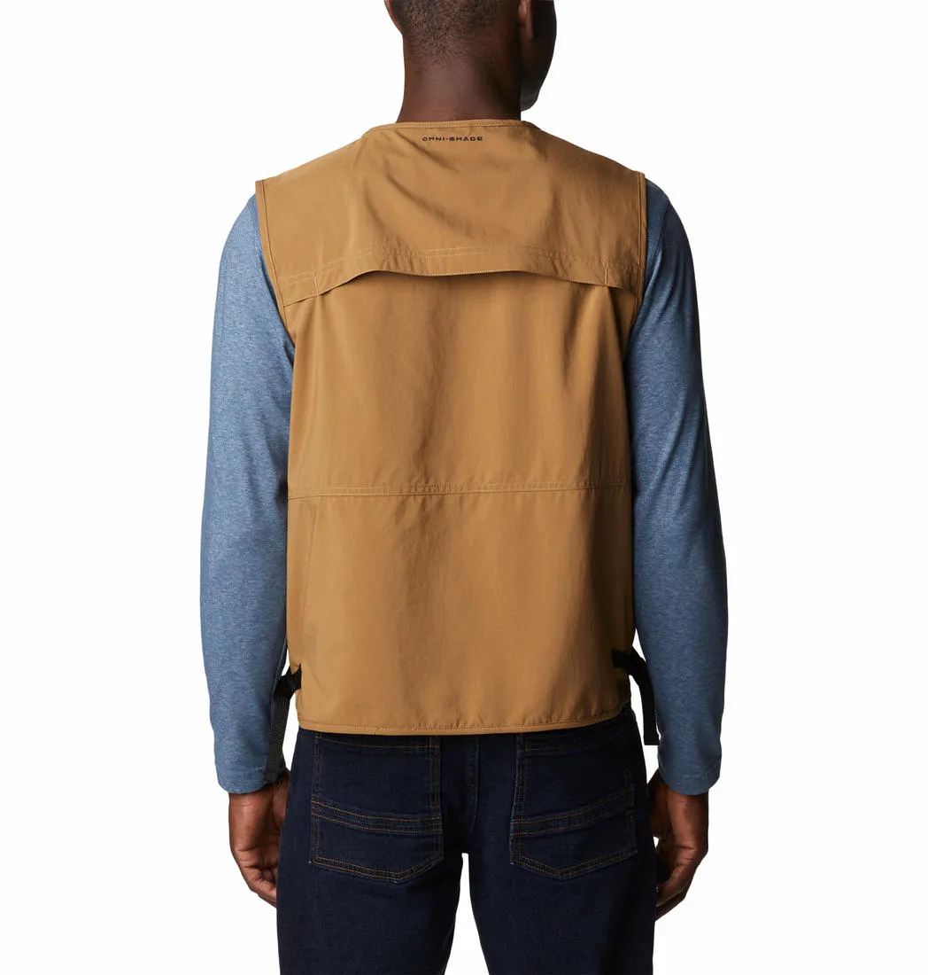 Columbia Men Brown Omni-Wick Silver Ridge Utility Gillet