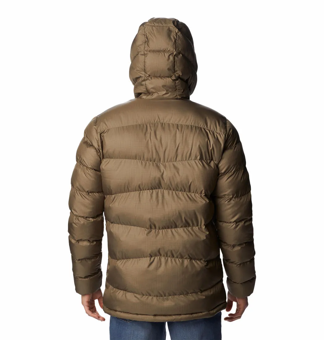 Columbia Men Green Omni-Heat Reflective Fivemile Butte Hooded Jacket