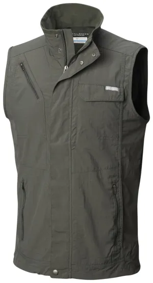 Columbia Men Green Omni-Wick Silver Ridge II Gillet