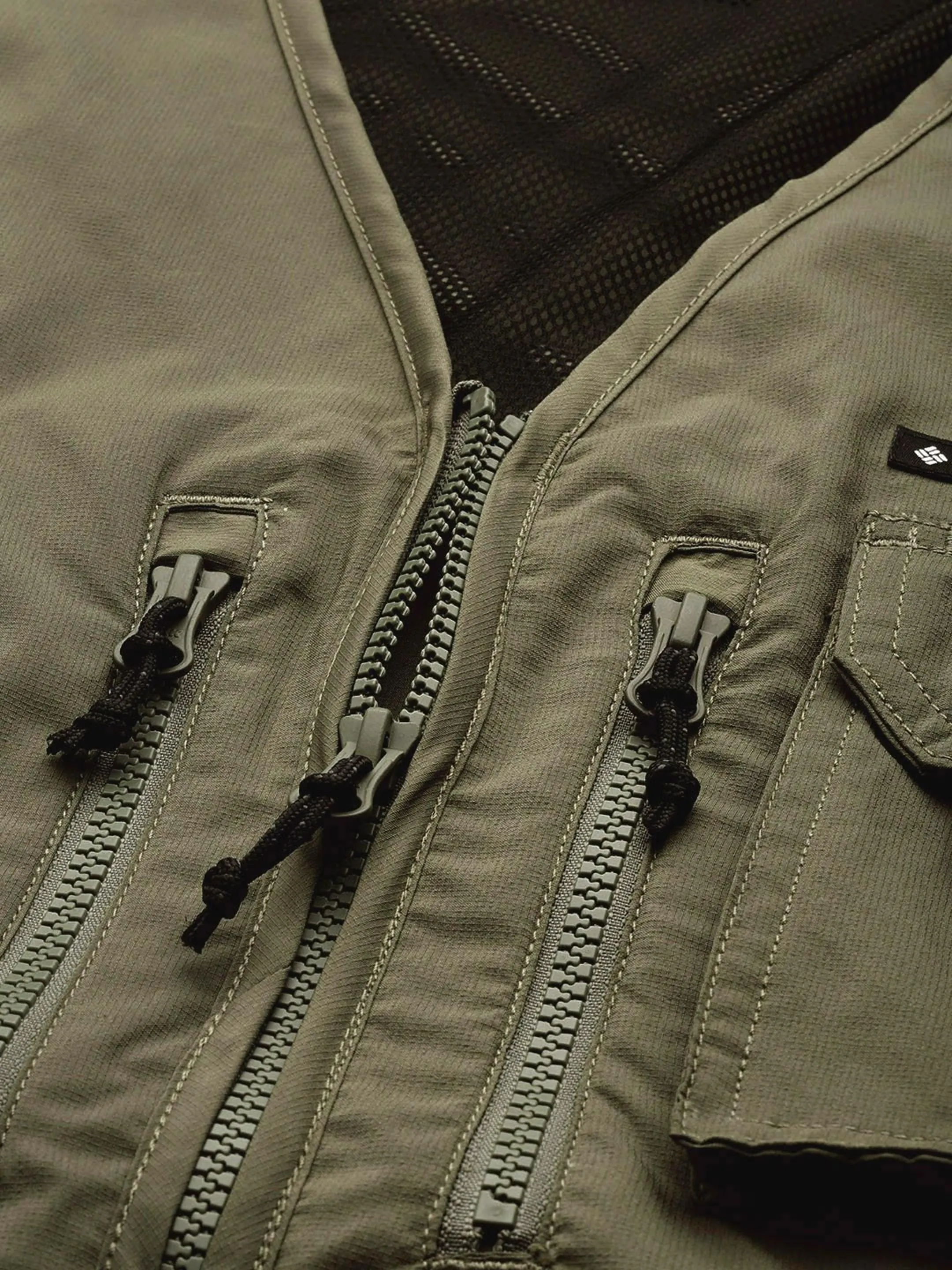 Columbia Men Green Omni-Wick Silver Ridge Utility Gillet