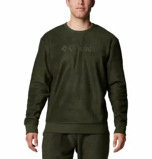 Columbia Men Green Steens Mountain Crew 2.0 Fleece Jacket
