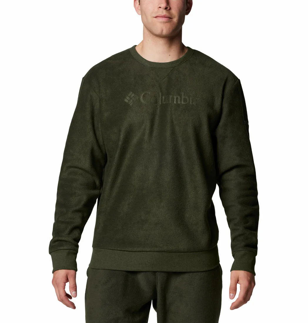 Columbia Men Green Steens Mountain Crew 2.0 Fleece Jacket