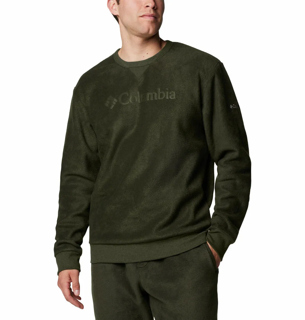 Columbia Men Green Steens Mountain Crew 2.0 Fleece Jacket
