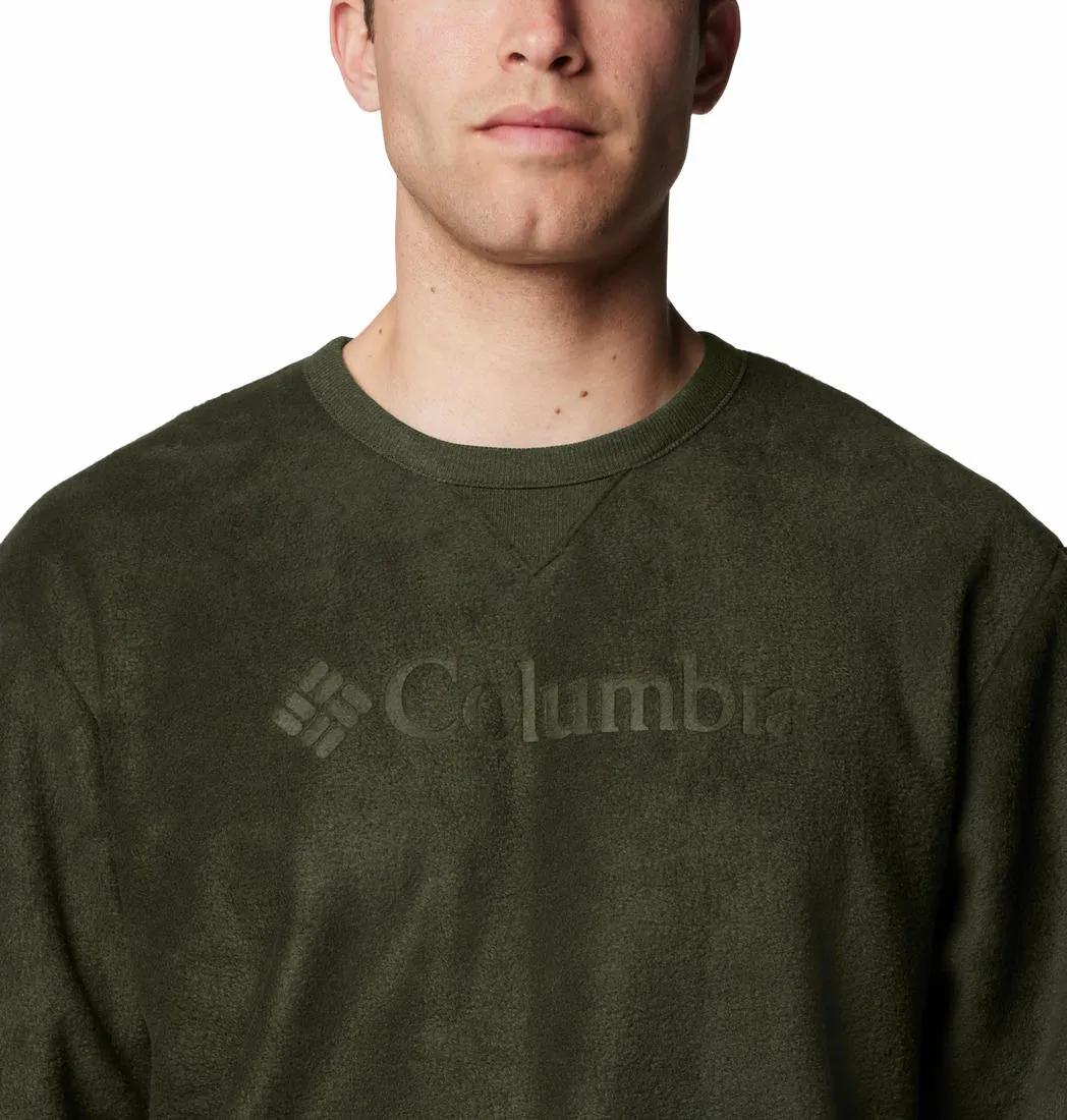 Columbia Men Green Steens Mountain Crew 2.0 Fleece Jacket