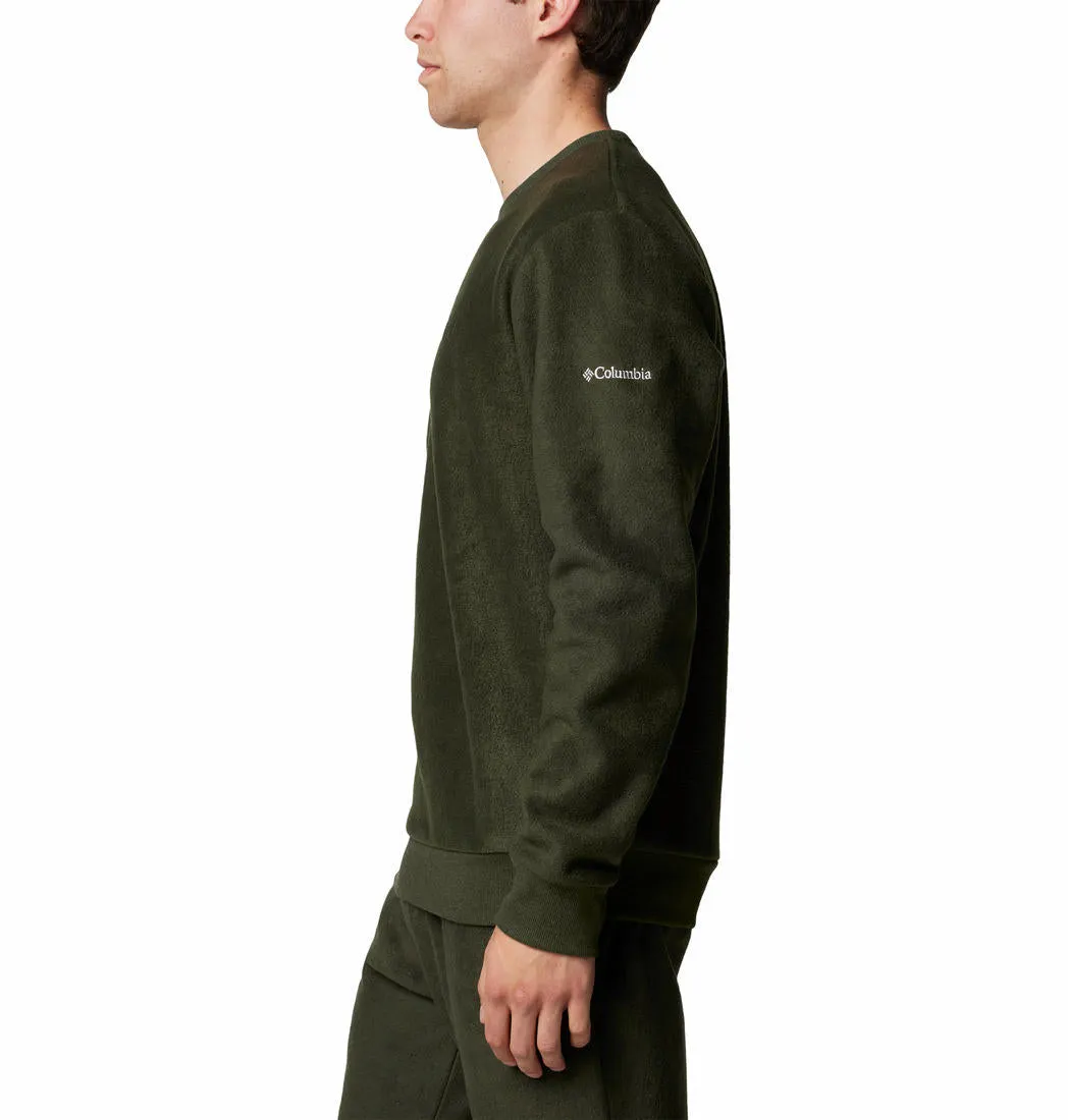 Columbia Men Green Steens Mountain Crew 2.0 Fleece Jacket