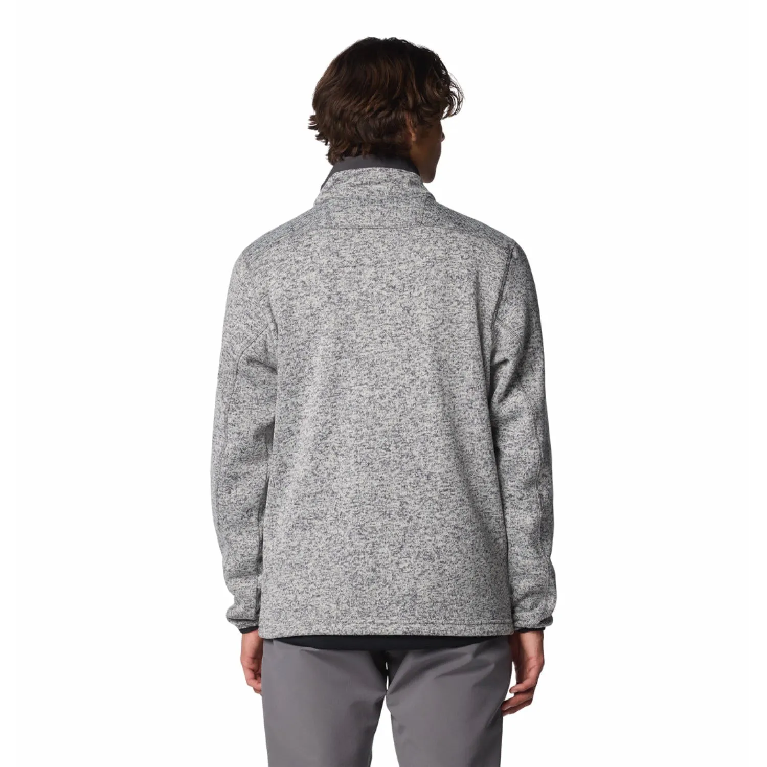 Columbia Men Grey Sweater Weather Half Zip Fleece