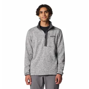 Columbia Men Grey Sweater Weather Half Zip Fleece
