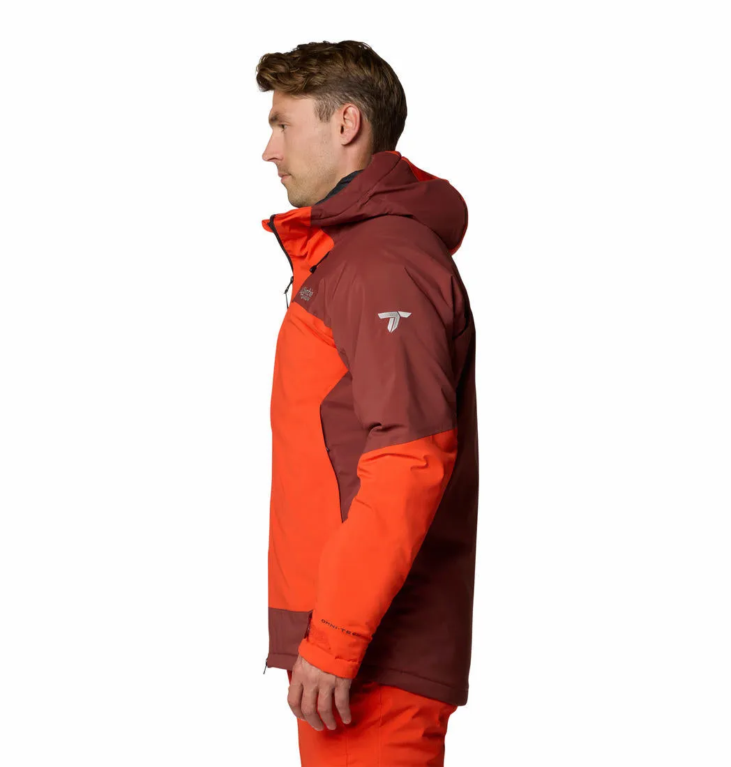Columbia Men Red Omni-Heat Infinity Cirque Bowl Jacket