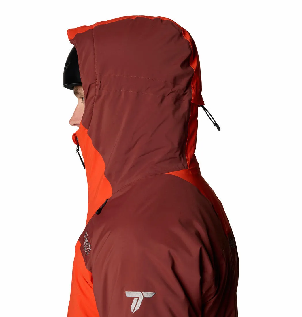 Columbia Men Red Omni-Heat Infinity Cirque Bowl Jacket