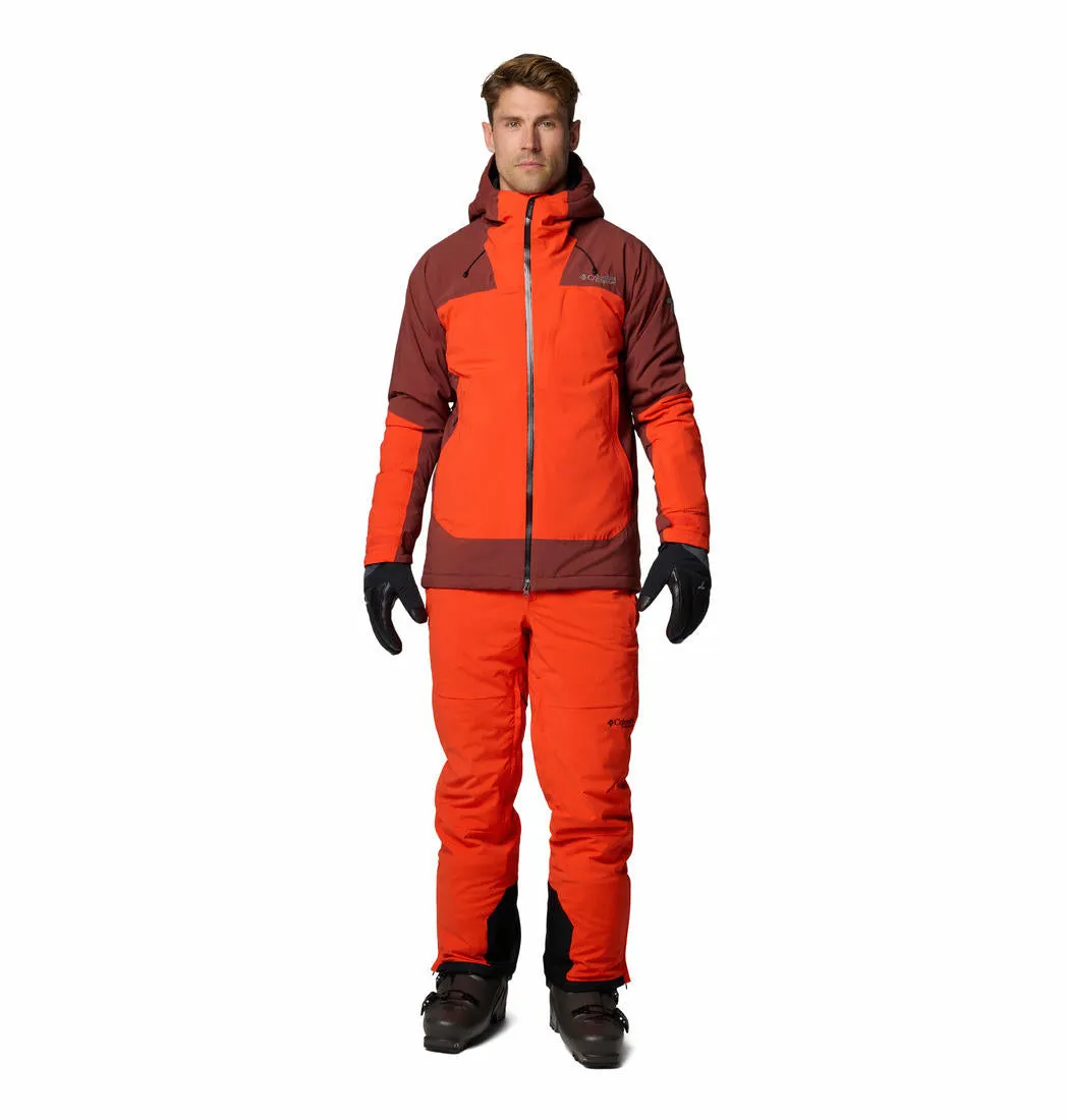 Columbia Men Red Omni-Heat Infinity Cirque Bowl Jacket