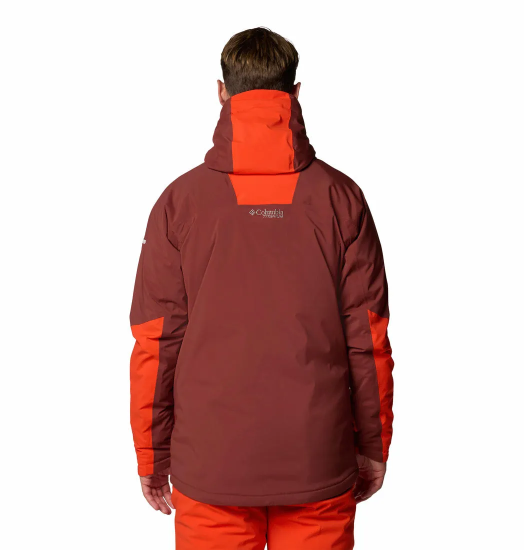 Columbia Men Red Omni-Heat Infinity Cirque Bowl Jacket