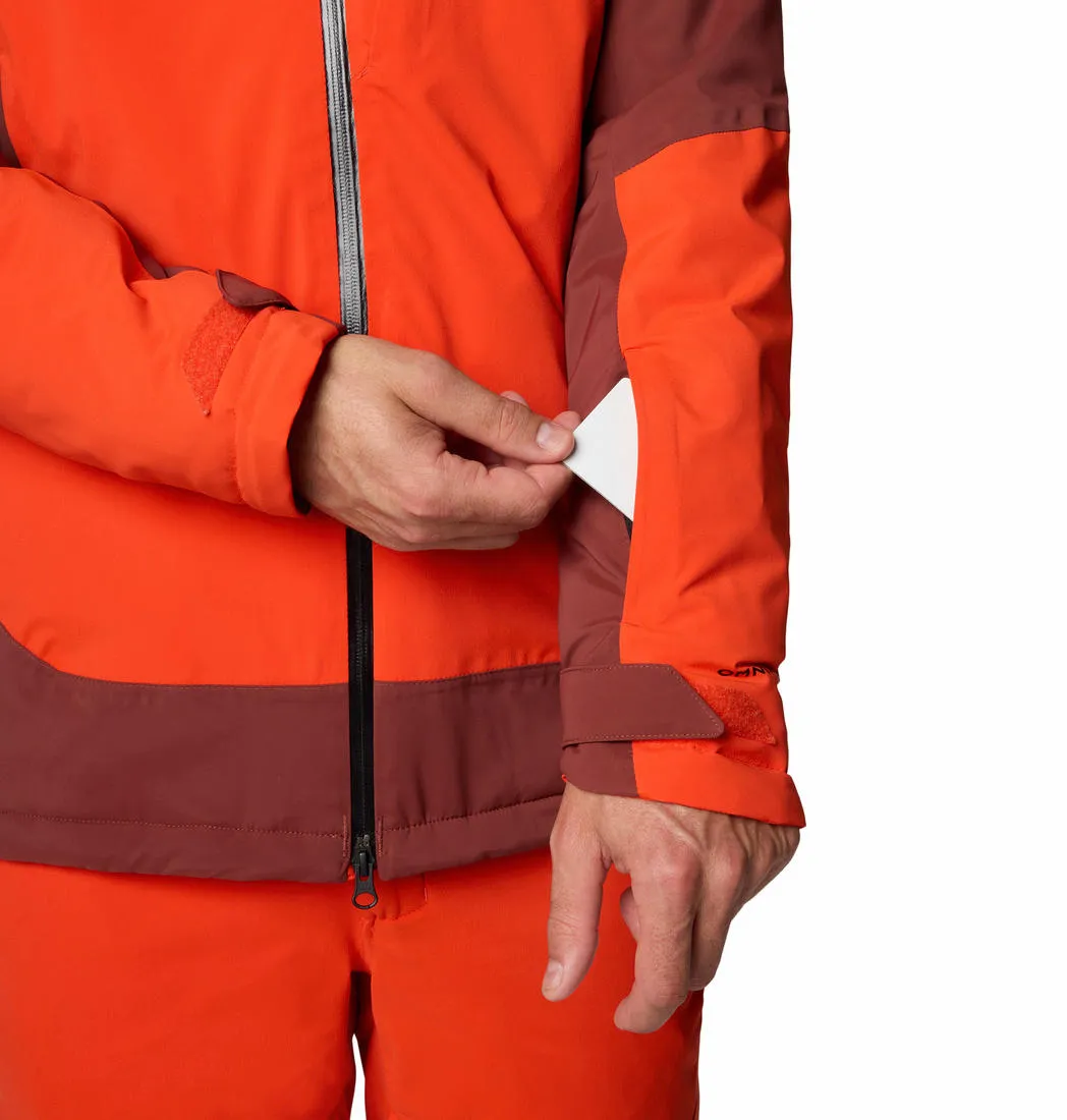 Columbia Men Red Omni-Heat Infinity Cirque Bowl Jacket