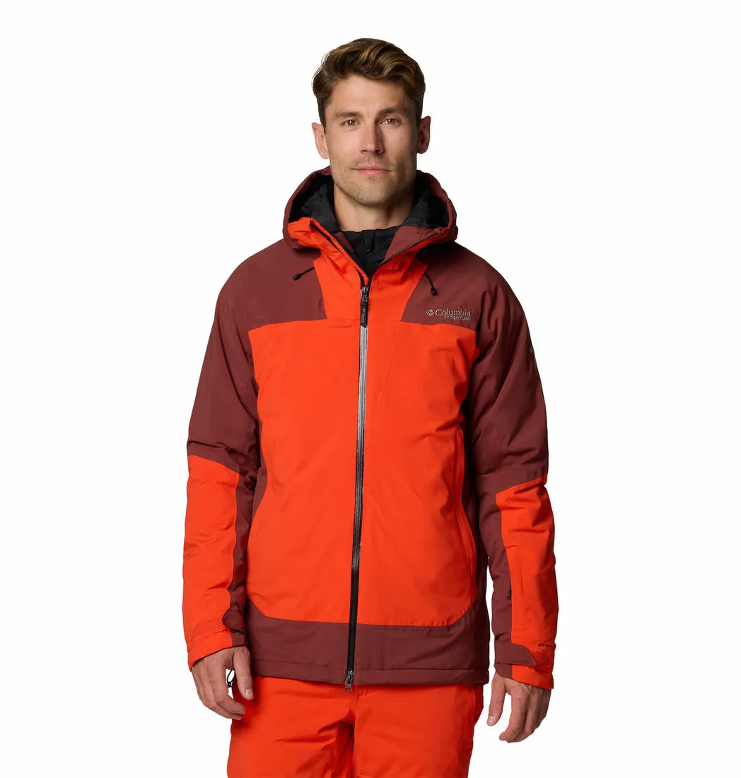 Columbia Men Red Omni-Heat Infinity Cirque Bowl Jacket