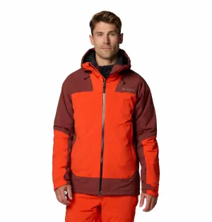 Columbia Men Red Omni-Heat Infinity Cirque Bowl Jacket