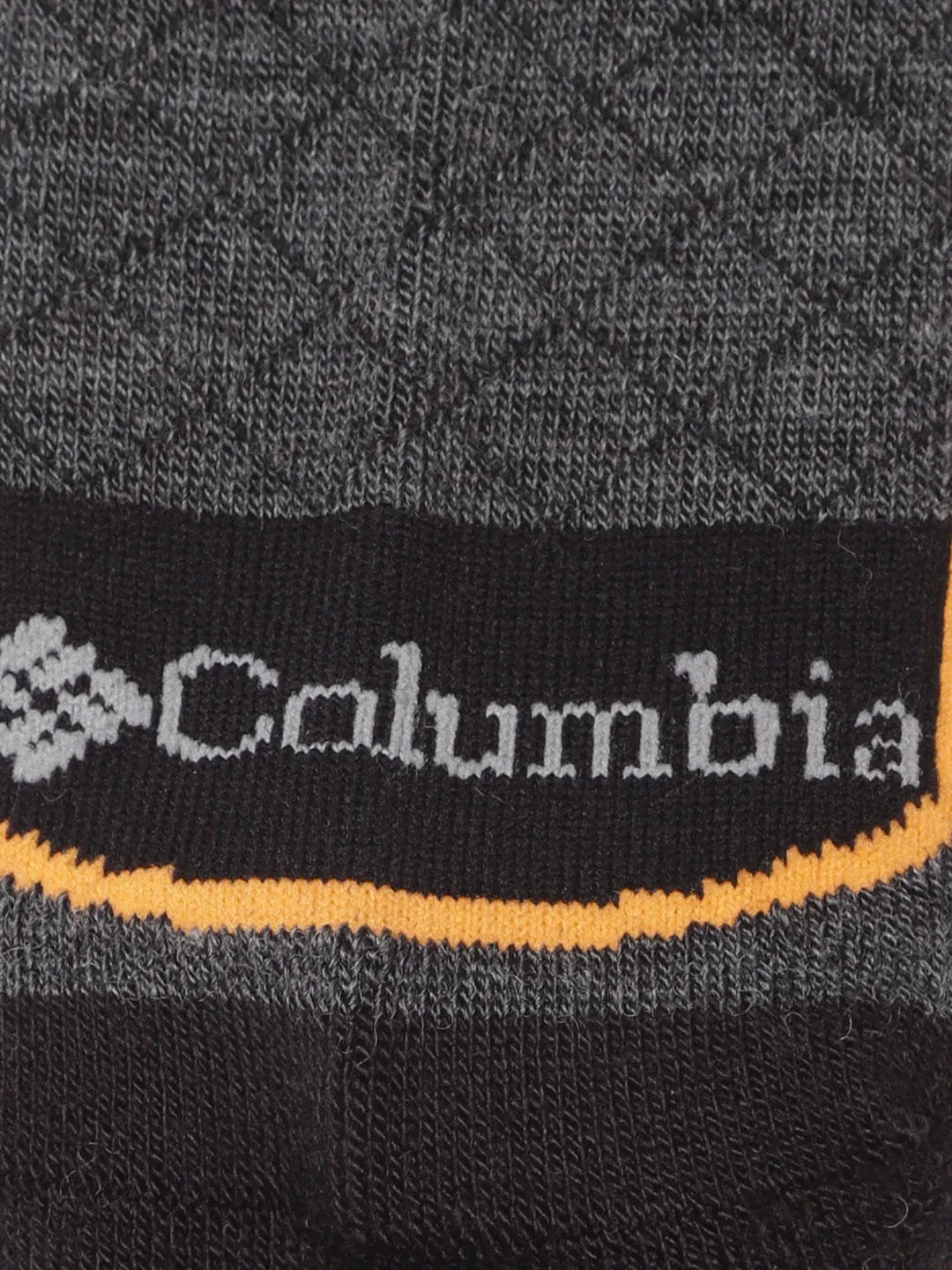 Columbia Unisex Black SOCKS UX 1P SKI OTC/MED (1 Pair) (Non Returnable)