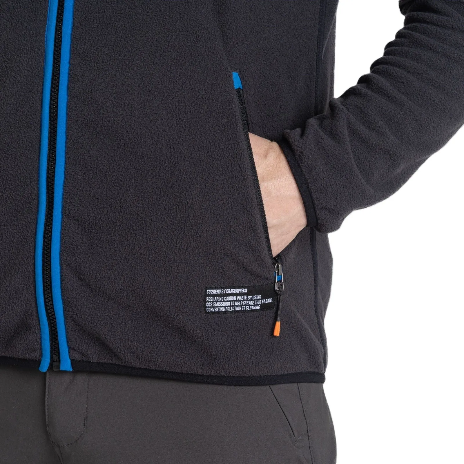 Craghoppers Mens CO2 Renu Full Zip Fleece