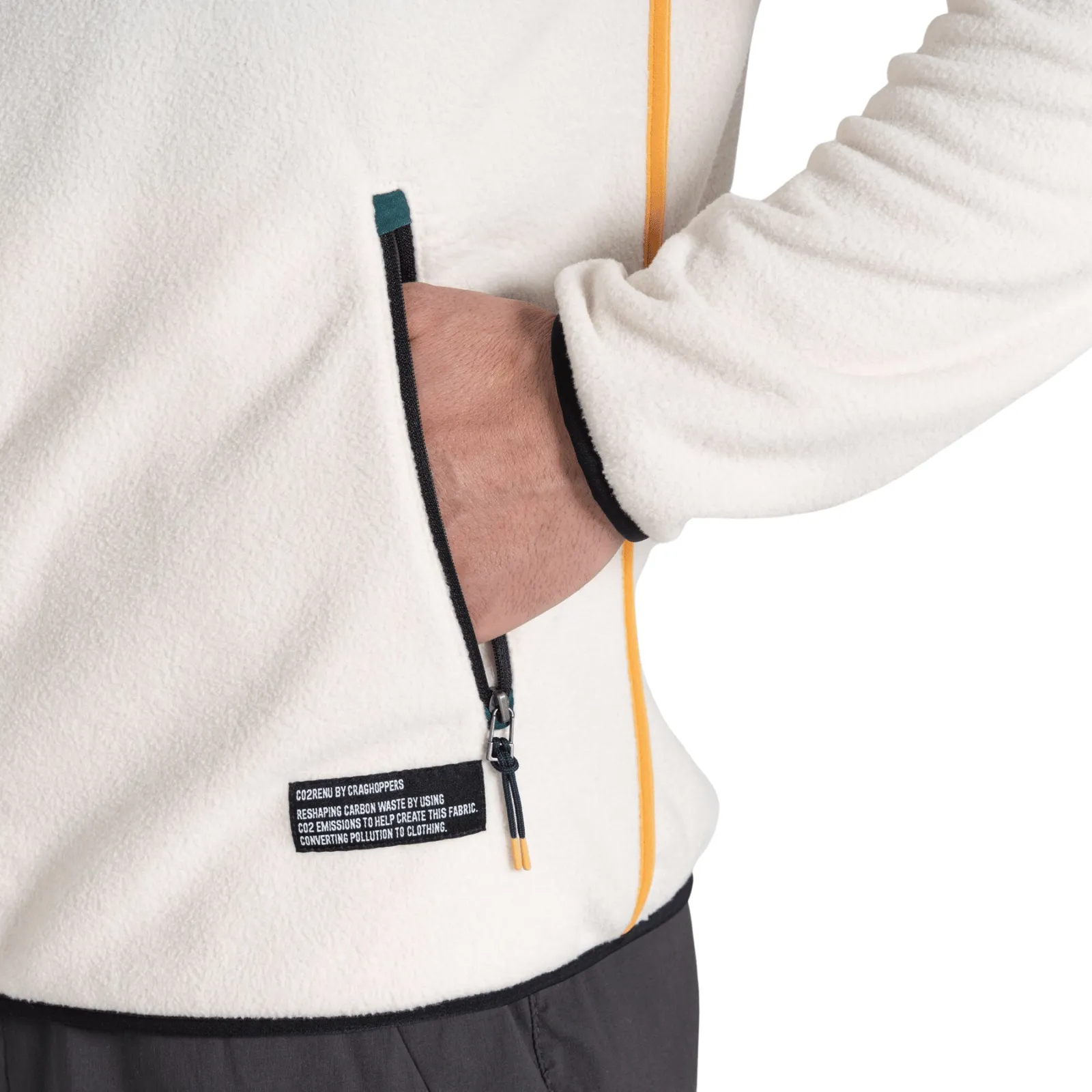 Craghoppers Mens CO2 Renu Full Zip Fleece