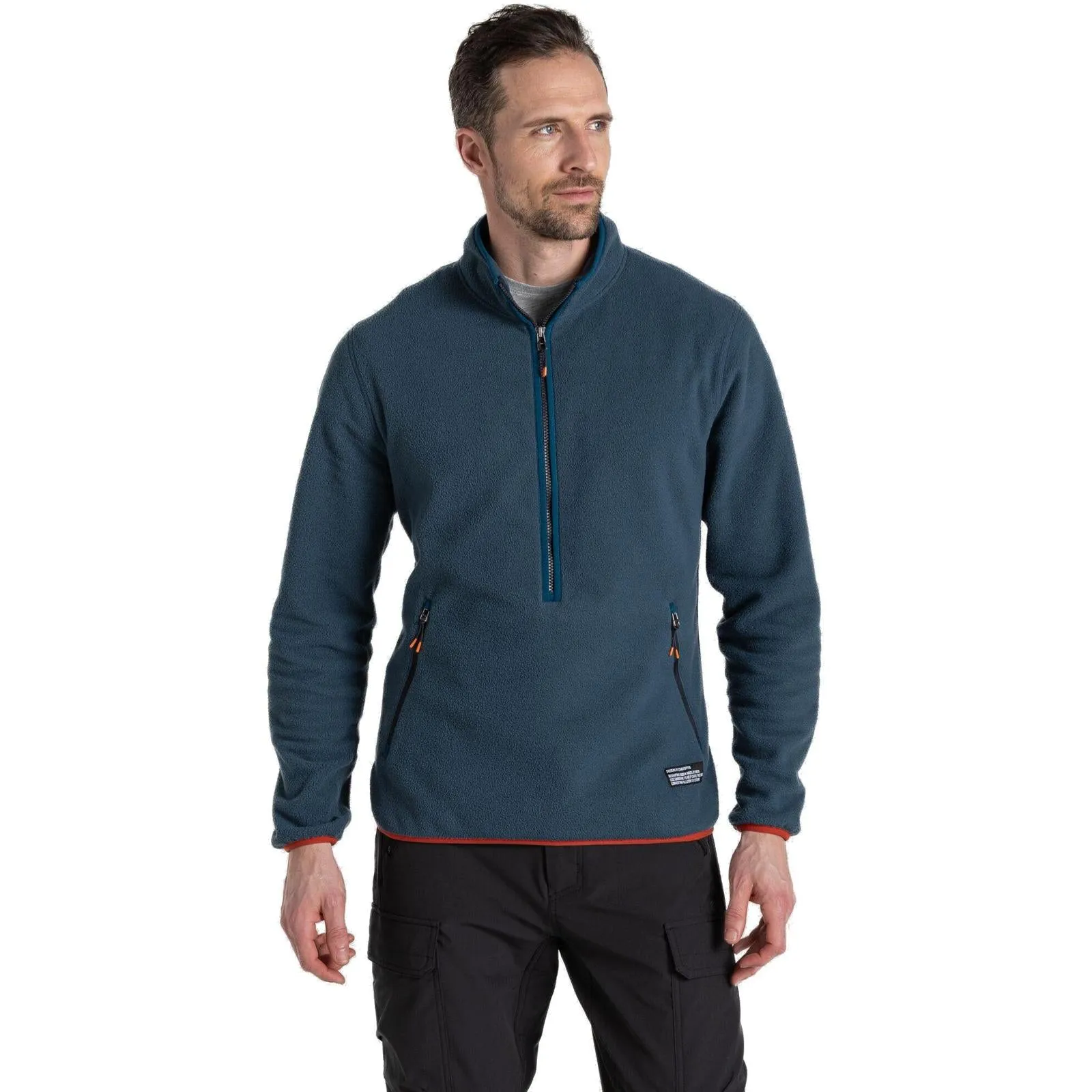 Craghoppers Mens CO2 Renu Half Zip Fleece