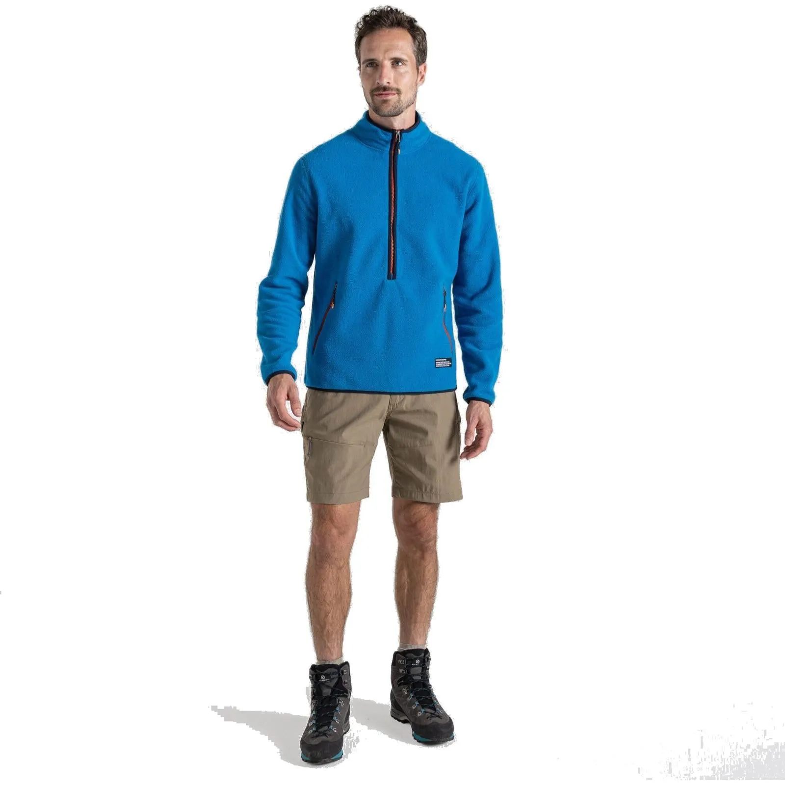 Craghoppers Mens CO2 Renu Half Zip Fleece